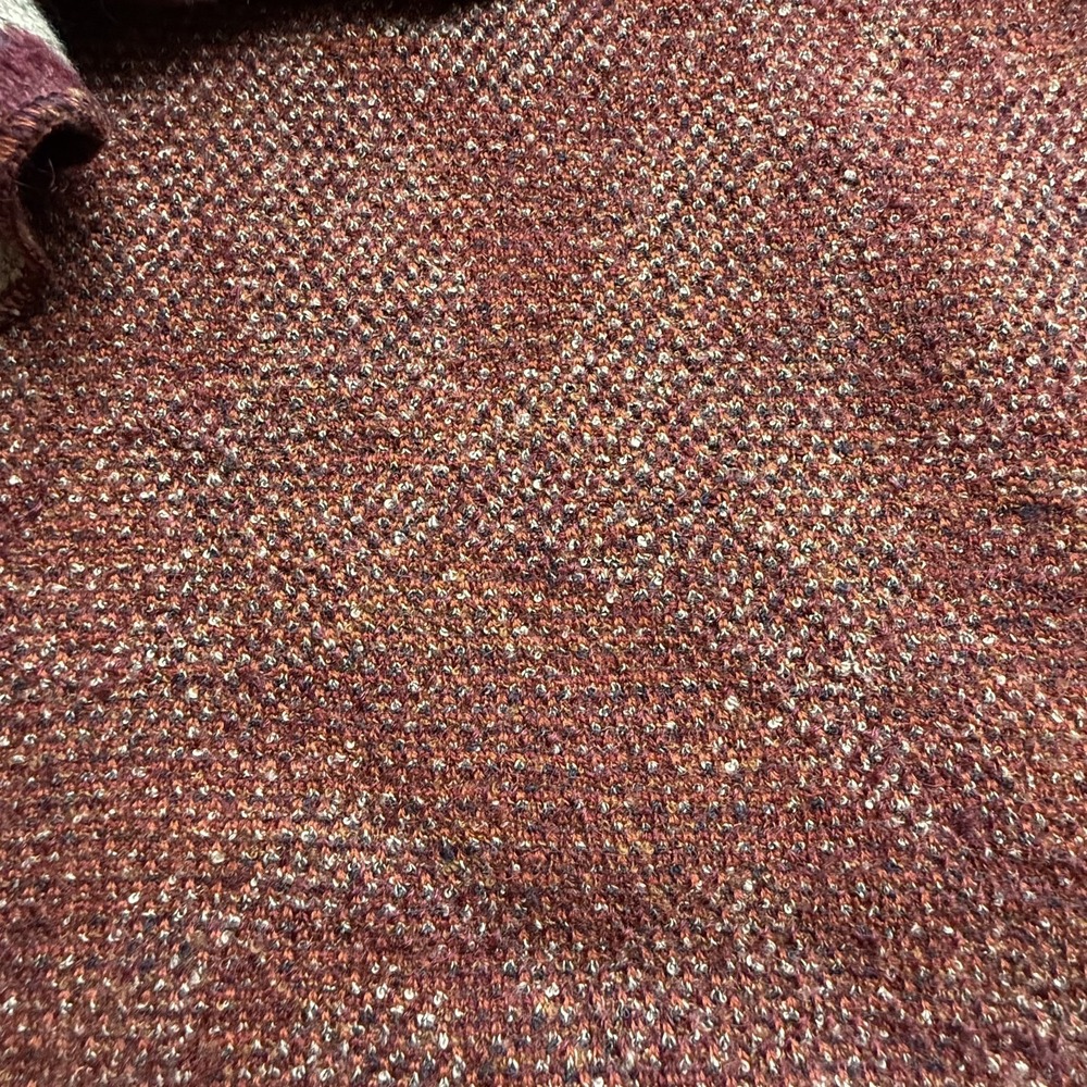 Vintage Missoni Sport‎ Scarf Reversible Abstract Floral Linen Blend (Flaw) 65x15 - Picture 12 of 16